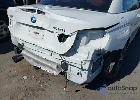 2018 BMW 430I из США, поврежденный, VIN WBA4Z1C58JEC71946